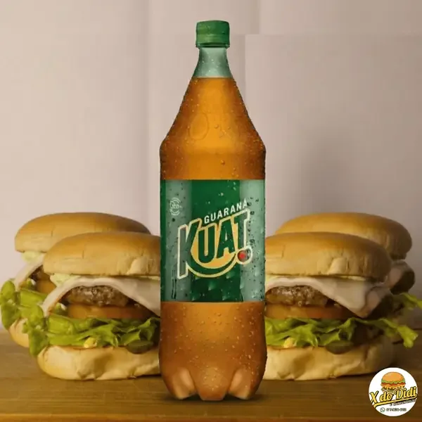 Combo Família | 4 Xis Salada + Kuat 2L